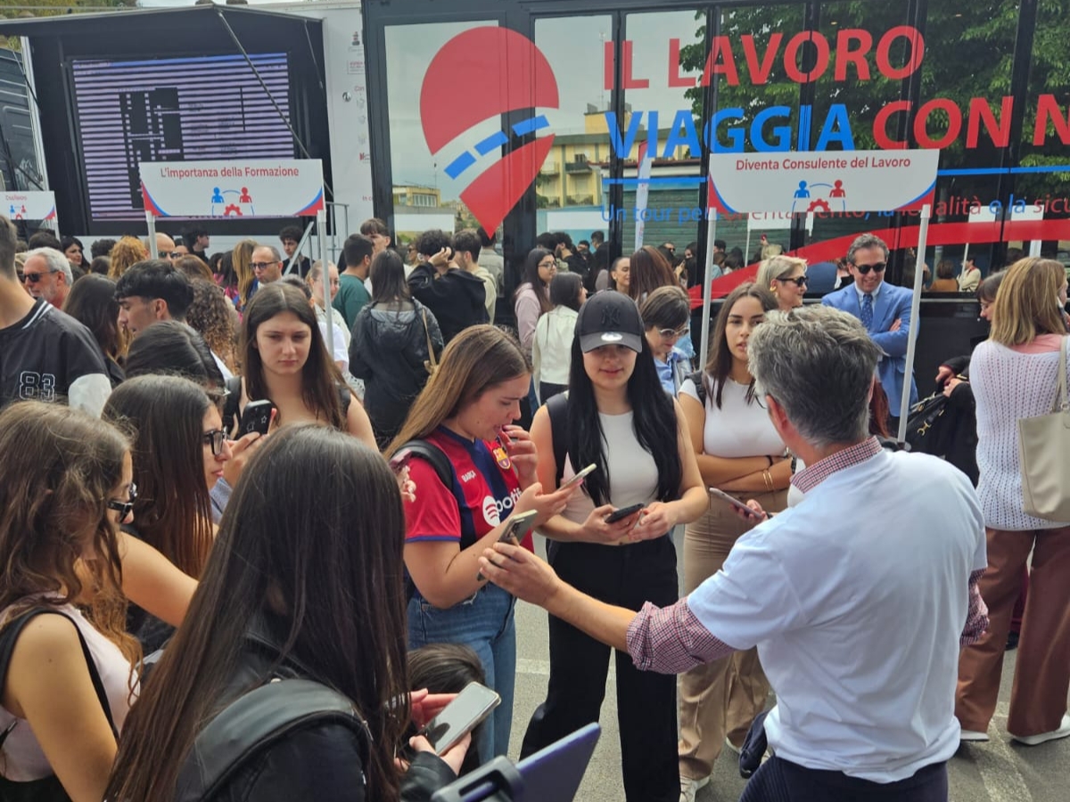 “Il lavoro viaggia con noi”: a Messina, Caltanissetta e Palermo le tappe del Tour di Fondazione Lavoro
