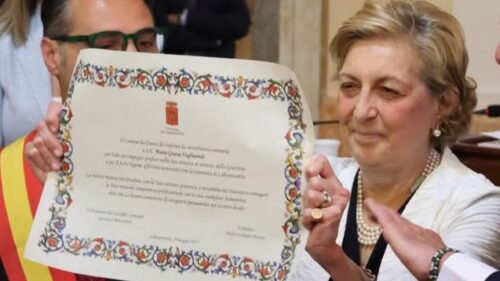 Caltanissetta, la cittadinanza onoraria all’ex presidente della Corte d’Appello Vagliasindi: “È un riconoscimento che mi commuove”