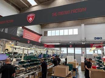 Inaugurato stabilimento Eureka a Firenze, Mignon factory di macinacaffè italiano