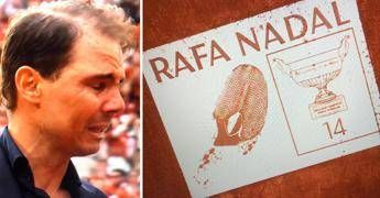 Nadal e l’omaggio da brividi al Roland Garros