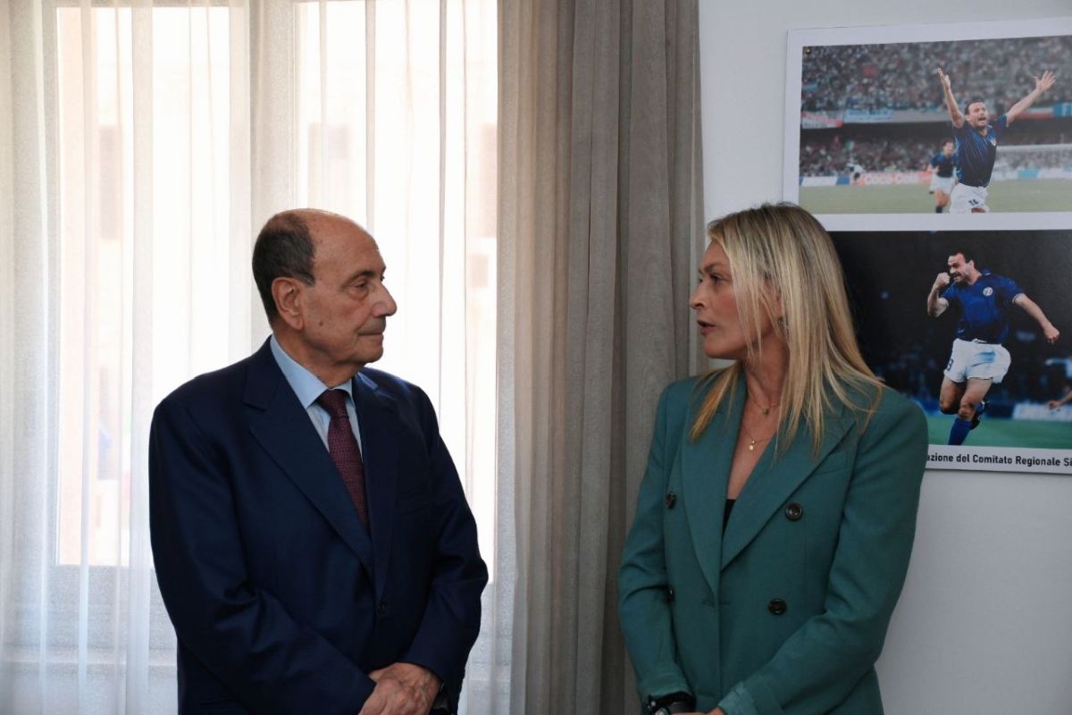Intitolata a Totò Schillaci una sala riunioni dell’assessorato siciliano allo Sport