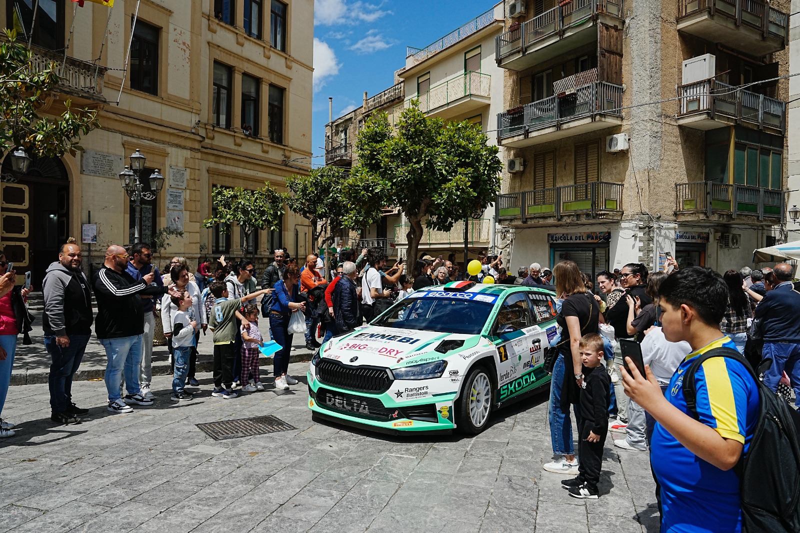 Palermo abbraccia la 109^ Targa Florio; grande attesa per lo Start del 3° round del Campionato Italiano Assoluto Rally Sparco