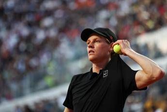 Sinner, arrivo al Foro e allenamento: la giornata di Jannik verso De Jong