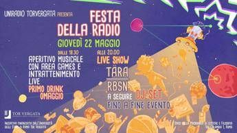Università, UniRadio TorVergata fa festa