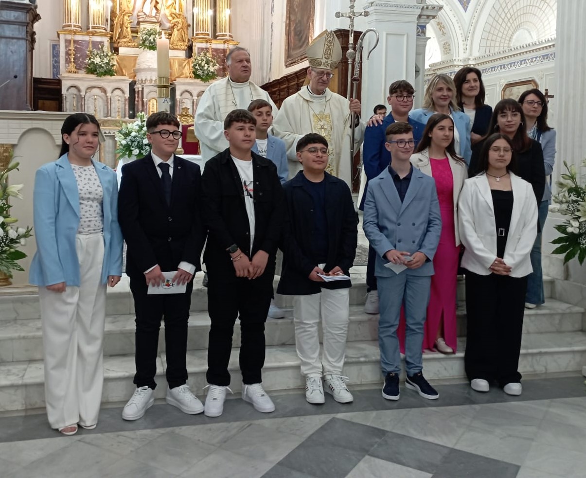 Mussomeli, Cresime nella Chiesa Madre