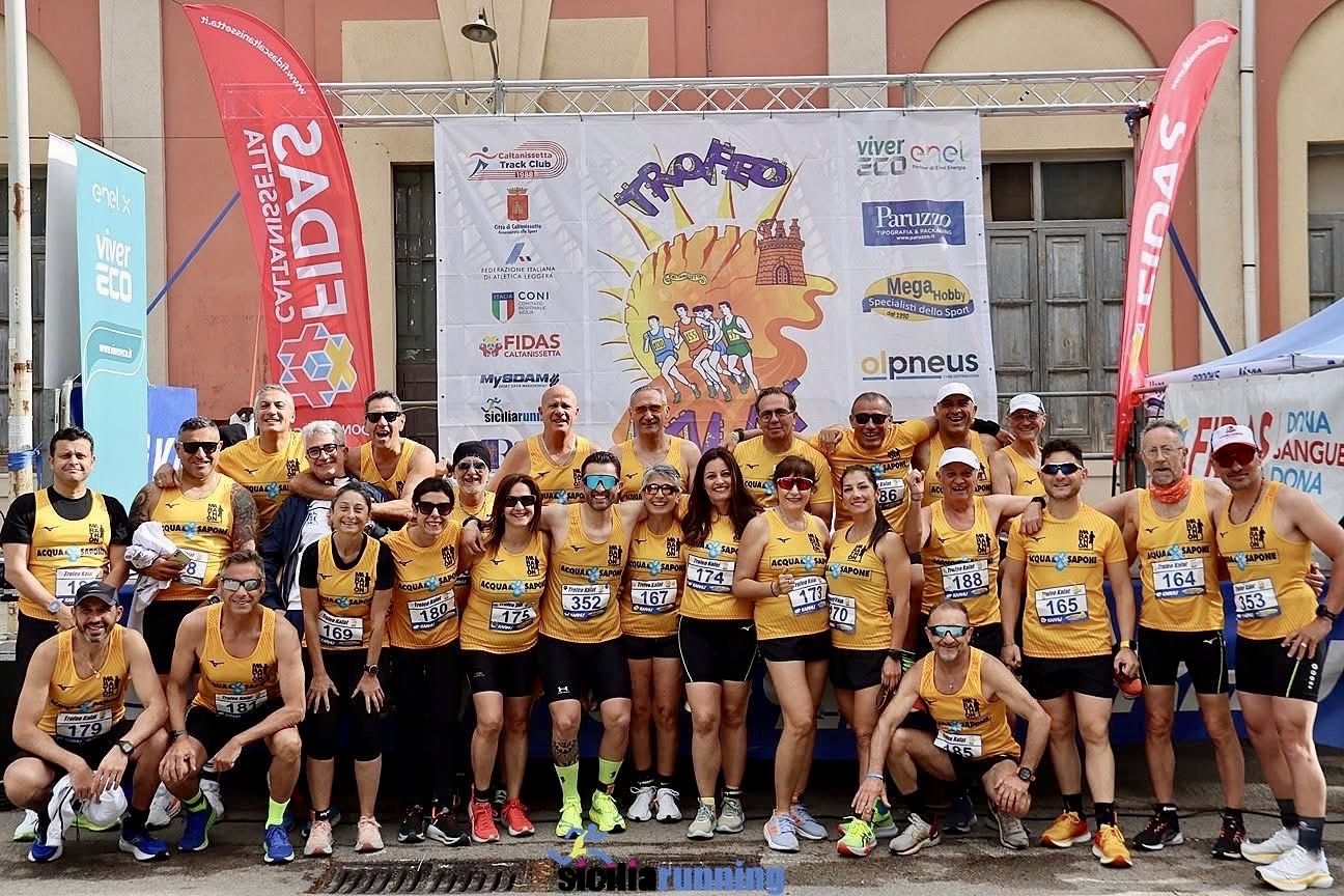 Podismo. Al Kalat massiccia presenza e partecipazione degli atleti Marathon Caltanissetta