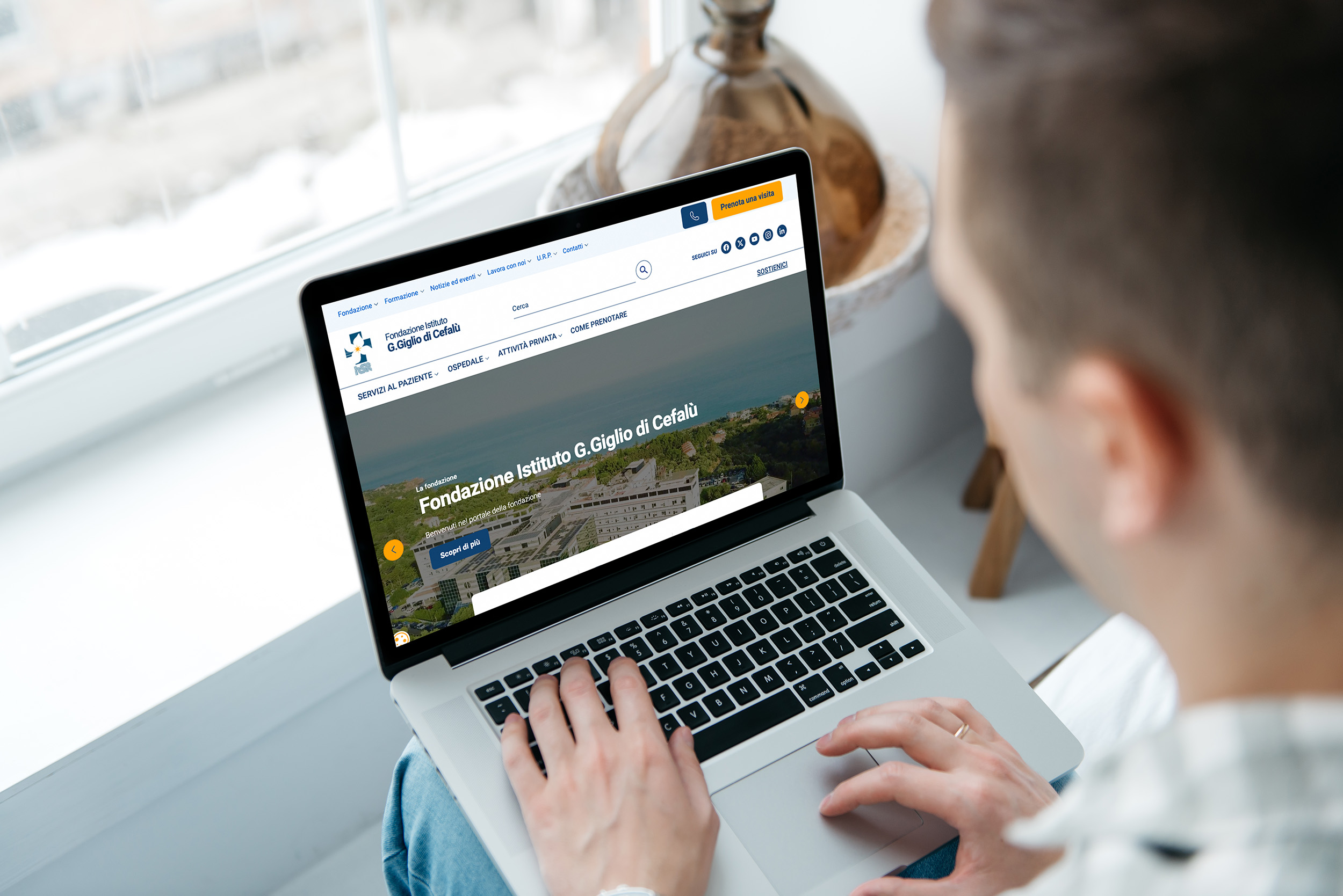 È online il nuovo sito web della Fondazione Istituto Giglio di Cefalù