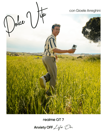 realme “Dolce Vita”: l’iniziativa che celebra l’estate italiana attraverso la fotografia con realme GT 7