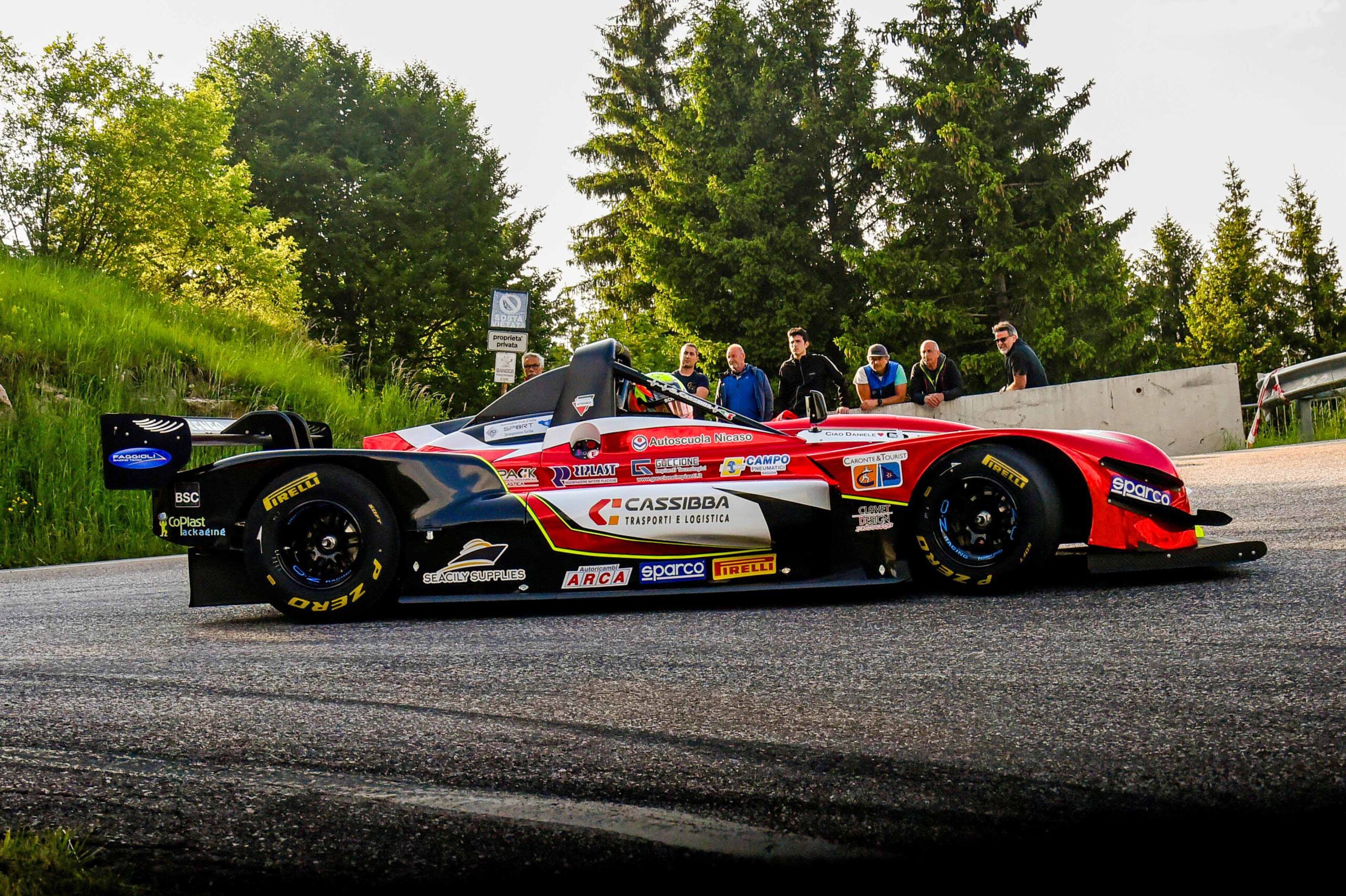Cassibba di nuovo sull’Etna con la Nova Proto V8 3000 per la 4^ prova del Campionato Italiano Velocità Montagna