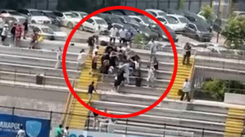 Finiscono sul web scene di botte in campo e sugli spalti per partita di calcio under 16