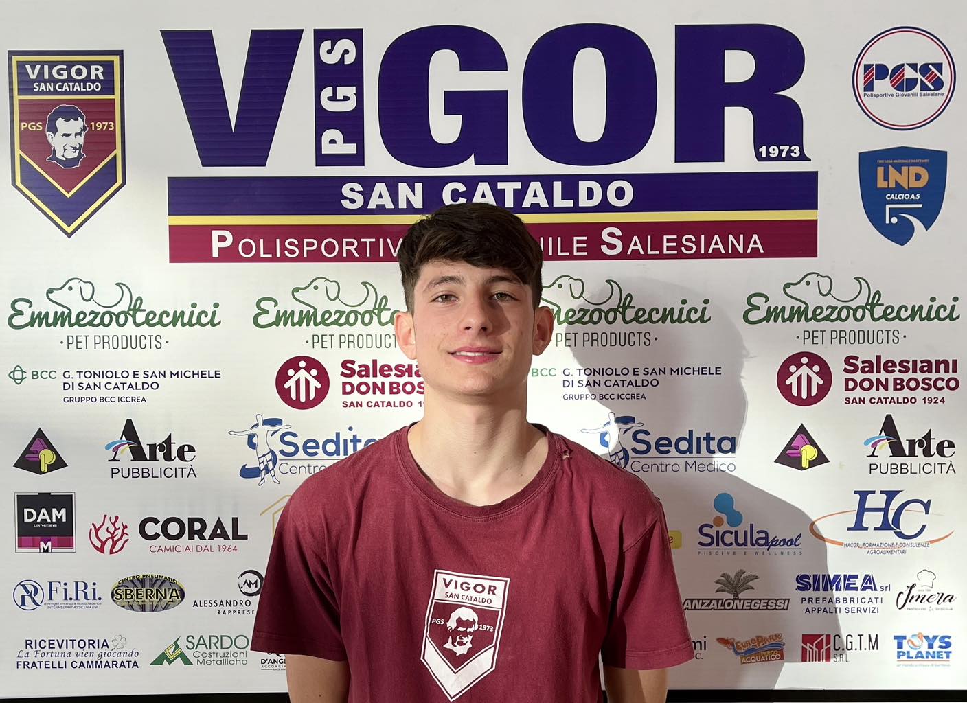 Calcio a 5 giovanile. Luca Pirrera (Vigor San Cataldo) convocato per partecipare allo stage “Futsal+” a Roma