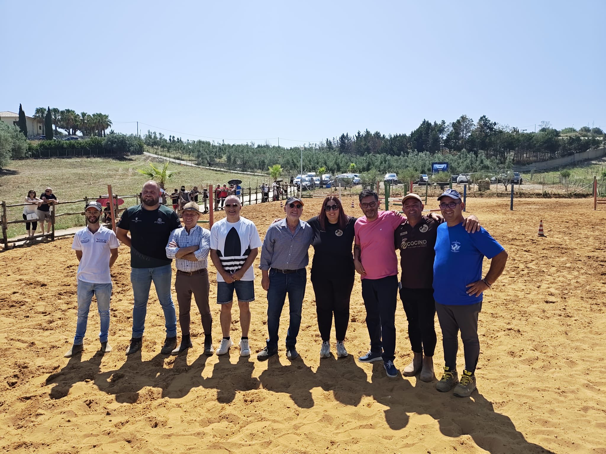 Il sindaco di Sommatino Salvatore Letizia s’è complimentato con il Torre Chimera Ranch per la qualità dell’evento organizzato