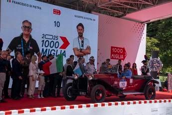 Al via la 1000 miglia 2025