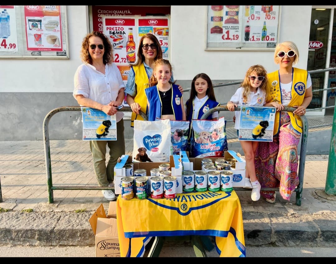 Riesi. “Di Fido mi Fido”: promossa dal Lions Club raccolta alimentare per gli animali