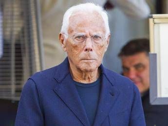 Giorgio Armani convalescente, non sarà presente alle sue sfilate
