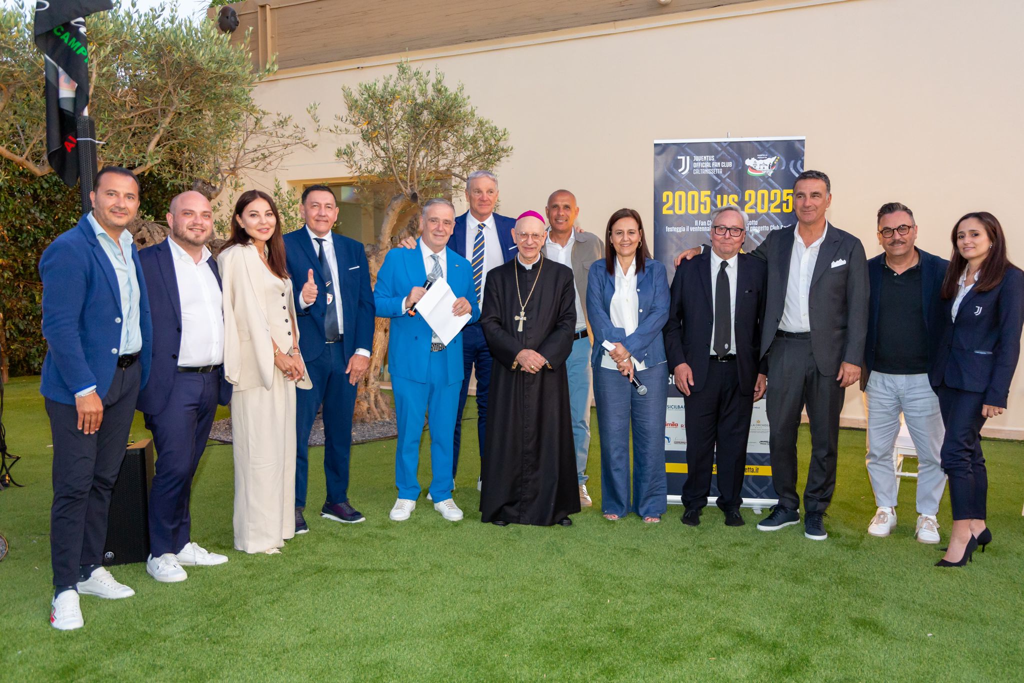 Festa per i vent’anni dell’Official Fan Club Juventus Rampulla-Pessotto di Caltanissetta: una serata di passione bianconera