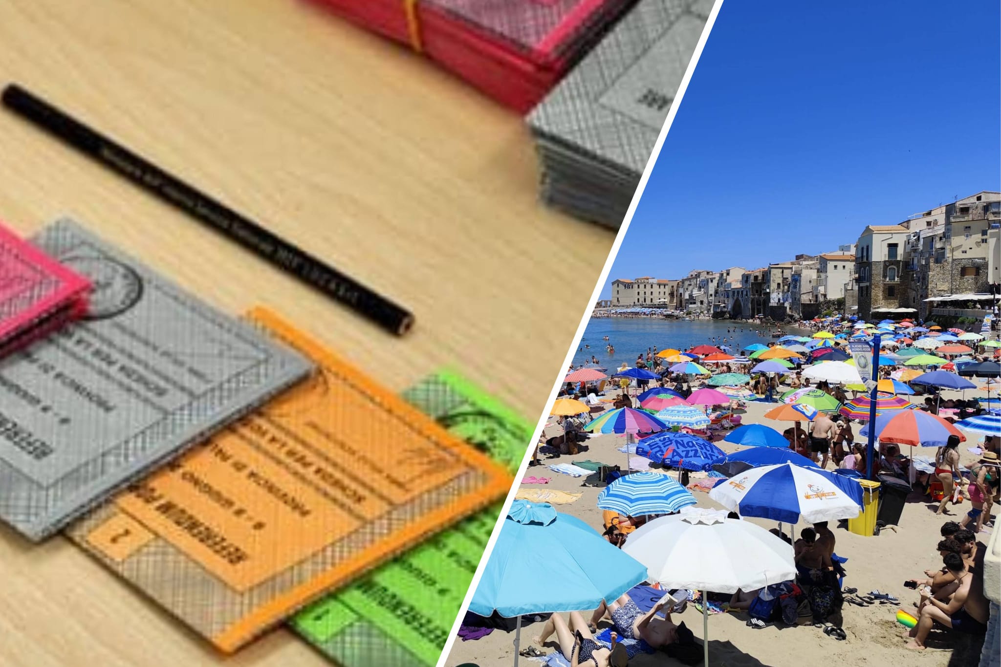 Referendum: affluenza bassissima in tutta Italia, quorum non raggiunto. A Caltanissetta il 23,89%, in Sicilia 23,4%. Si è preferito il mare e non è bene per la democrazia