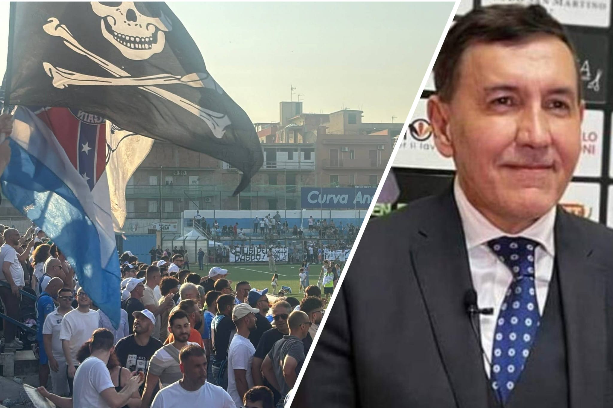 La Nissa omaggia il Gela: “Benvenuti in Serie D, traguardo meritato”