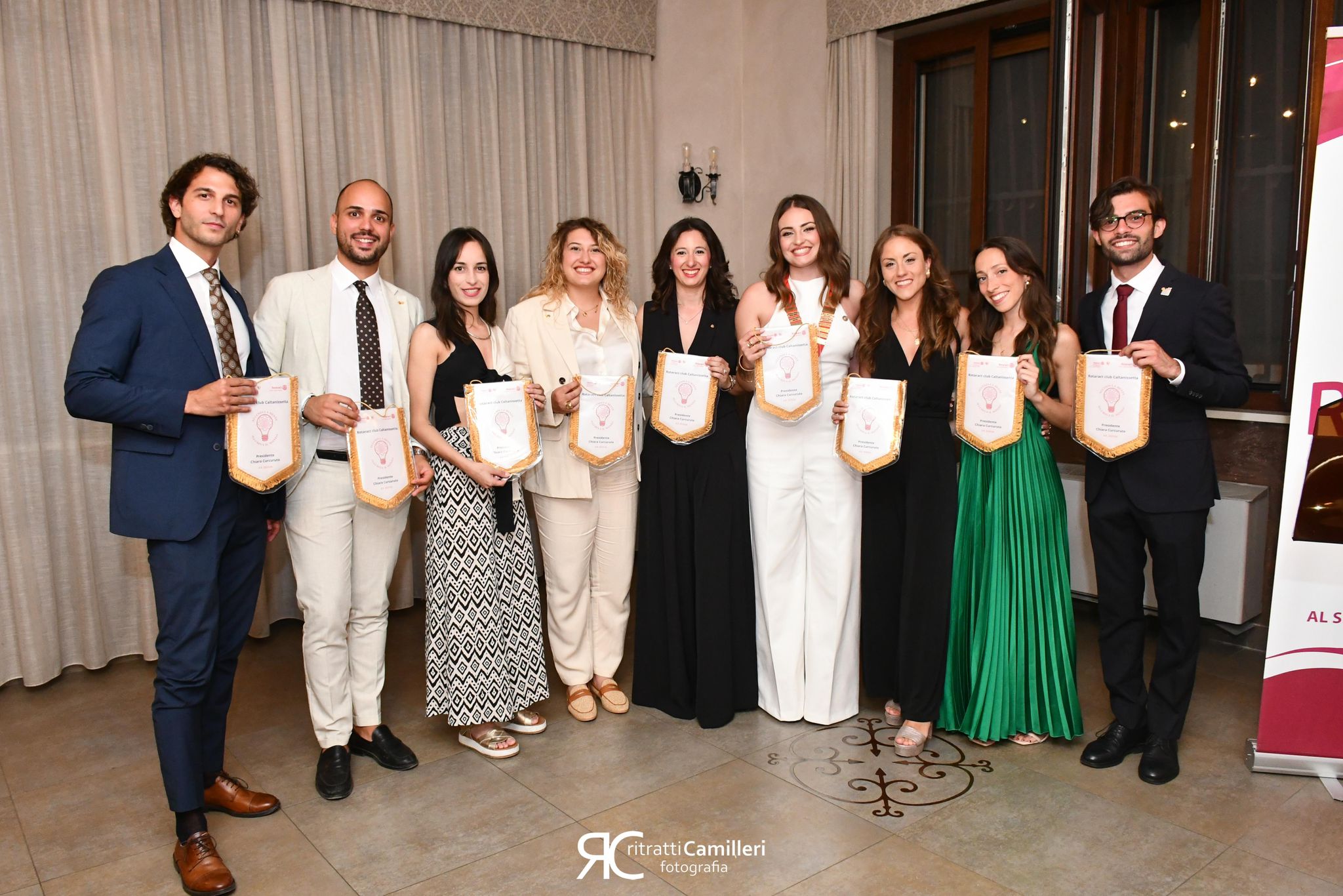 Caltanissetta. Si è svolta la cerimonia del passaggio di collare del Rotaract Club: nuova presidente sarà Chiara Curcuruto