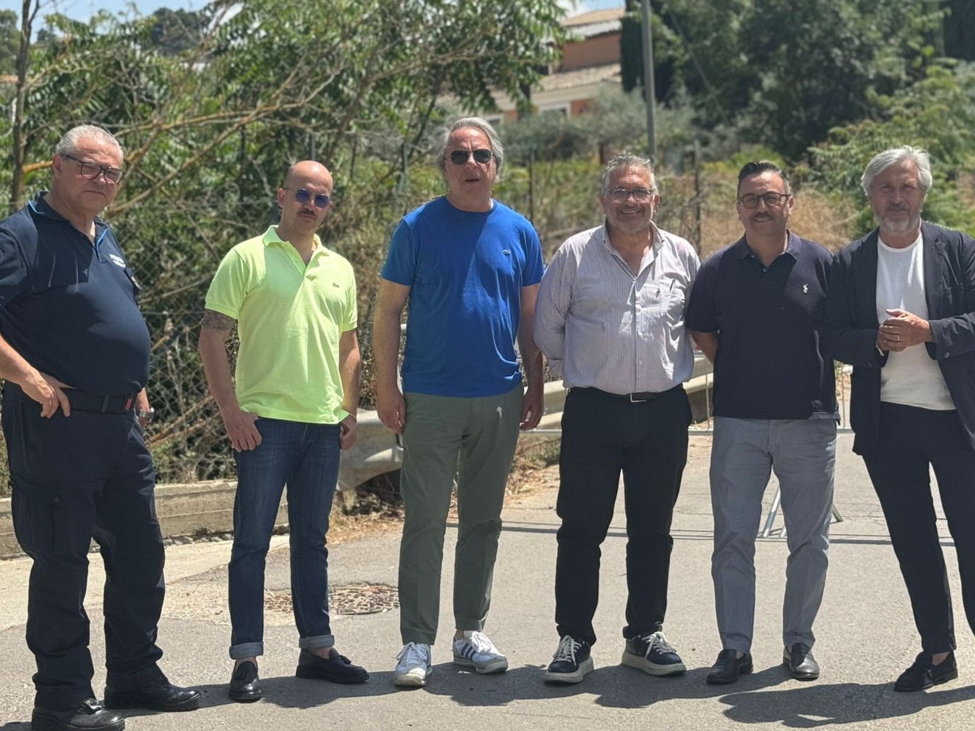 Caltanissetta, sopralluogo della Commissione Urbanistica sul ponte del Torrente Pinzelli: si cercano soluzioni alternative per la viabilità