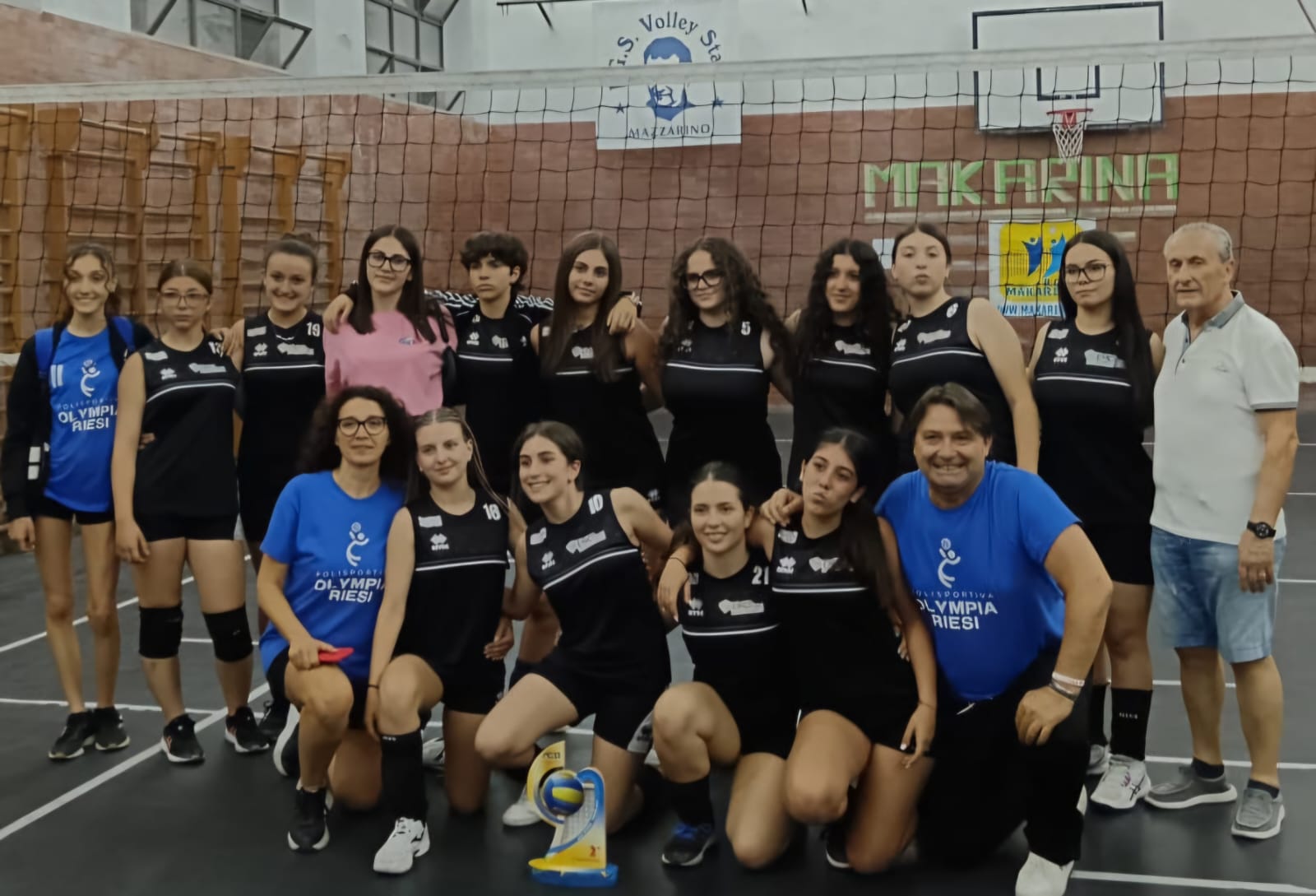 Spirito di squadra e grinta per l’Olympia Riesi che conquista il secondo posto nella finale regionale di pallavolo under 15 “Acsi Sicilia”