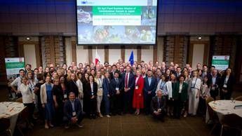 Mozzarella Bufala Dop, unico Consorzio italiano in missione in Giappone con l’Ue