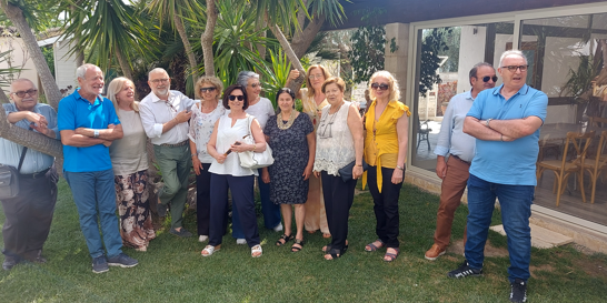 Caltanissetta. Emozioni e ricordi per i diplomati del 1975 dell’ITET “Rapisardi-Da Vinci”: insieme dopo 50 anni per celebrare l’amicizia