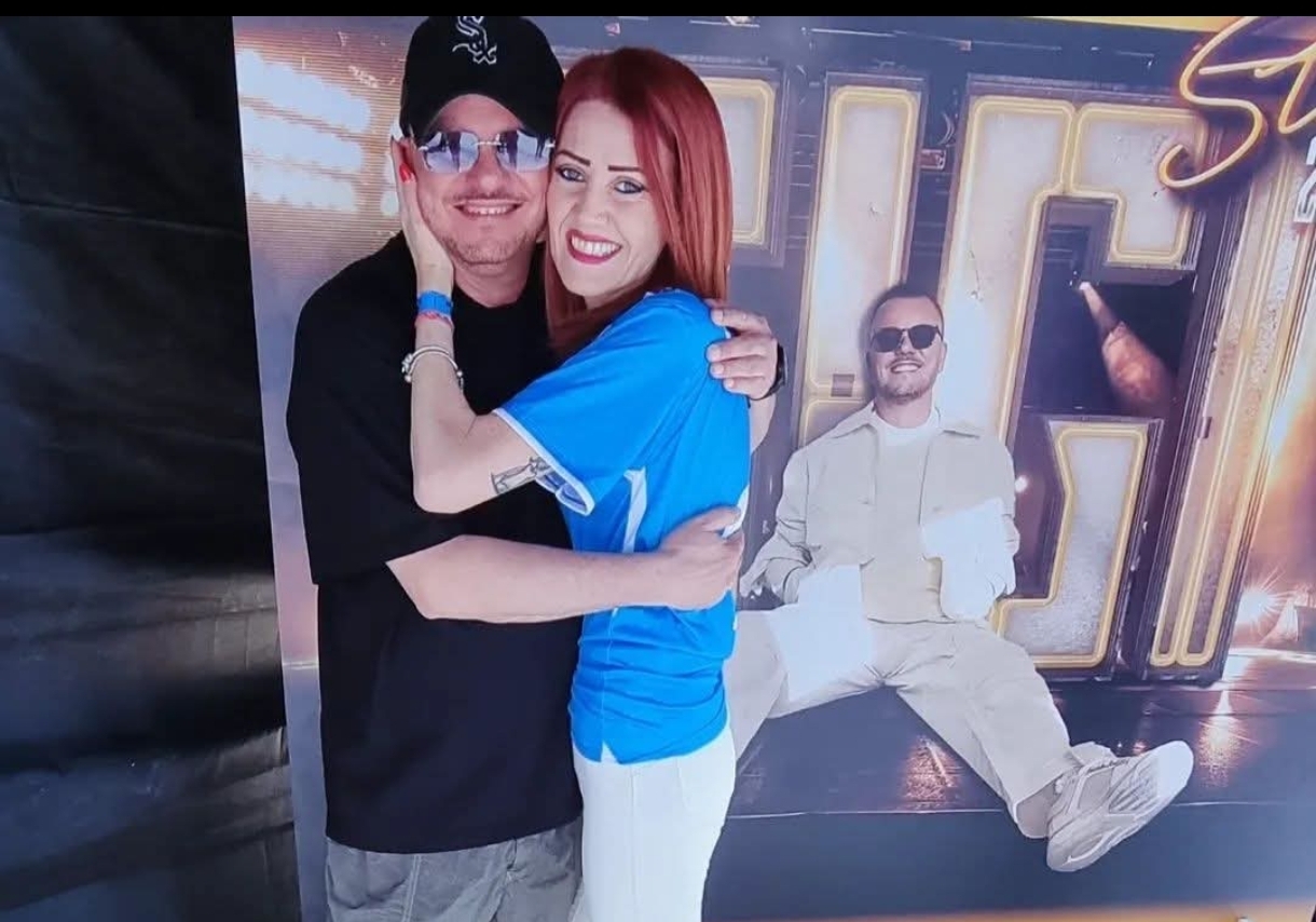 Gigi D’Alessio al Maradona: la magia della musica e il cuore di Gina Pernaci, “solo un’interista innamorata pazza poteva farlo”