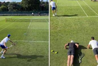Sinner a Wimbledon, sfida con Sabalenka e ‘penitenza’ – Video