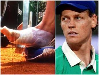Sinner, problema vesciche al Roland Garros. Il precedente a Roma