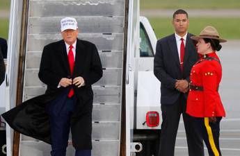 Trump in Canada per il G7, incontro con Zelensky al summit