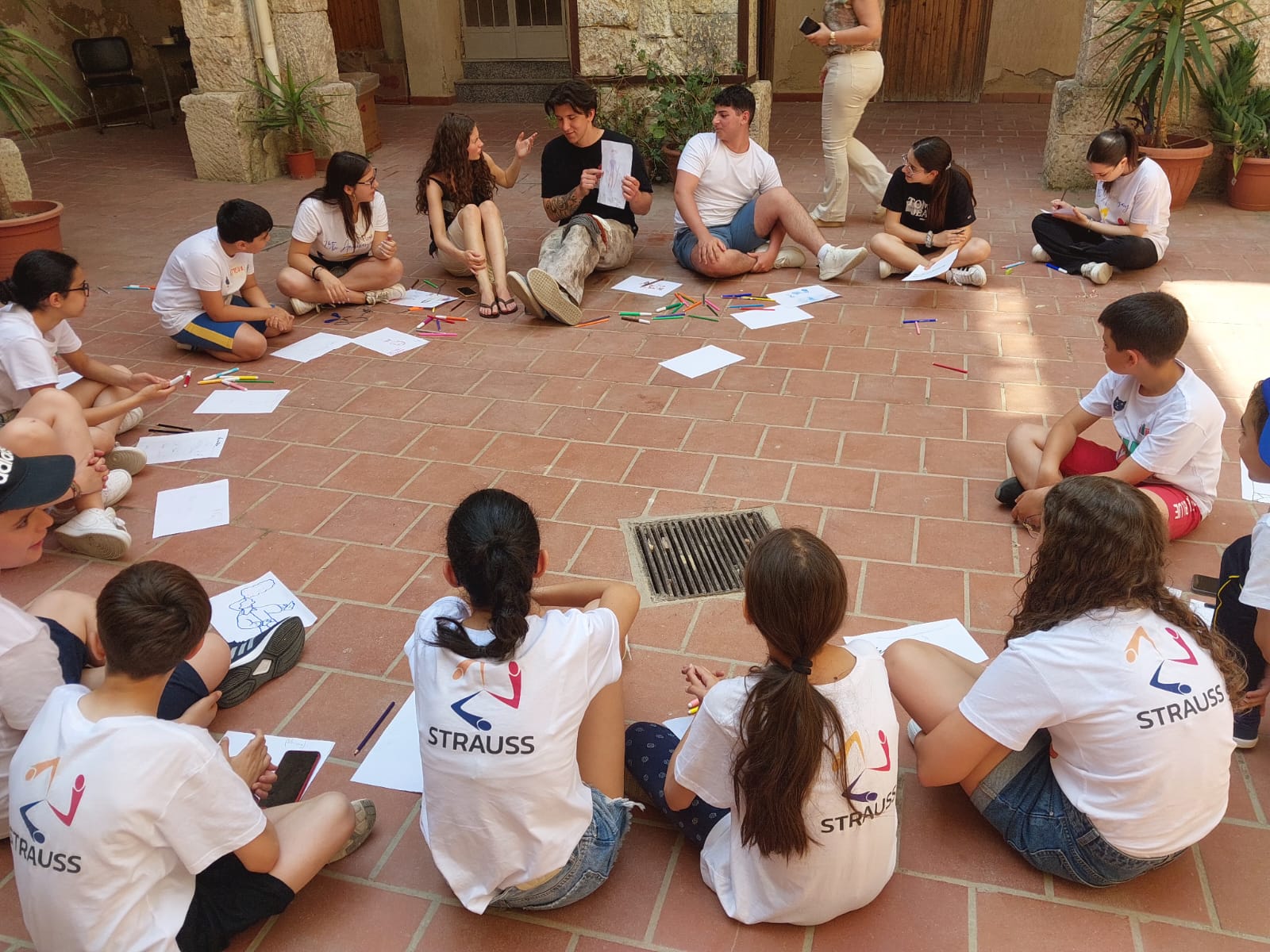 Mussomeli, Prima settimana Summer Camp presenti  100 bambini e bambine :