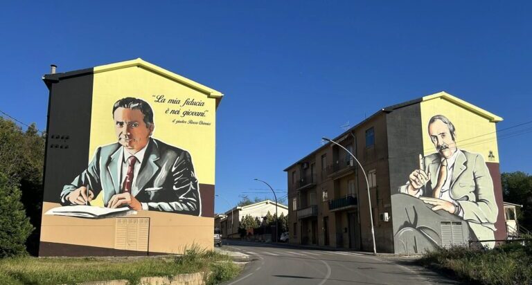 Antimafia. Inaugurato a Piazza Armerina il murales dedicato al giudice Rocco Chinnici