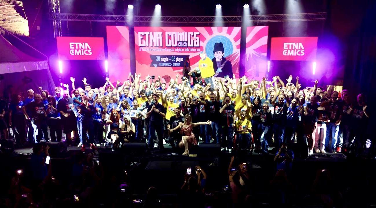 “Etna comics”, si conclude l’edizione 2025 del Festival internazionale del fumetto con oltre centomila presenze