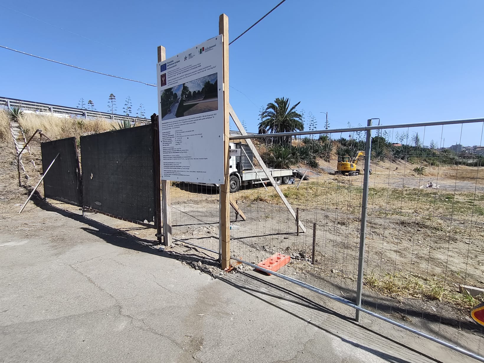 Gela, quartiere Settefarine: al via i lavori di riqualificazione