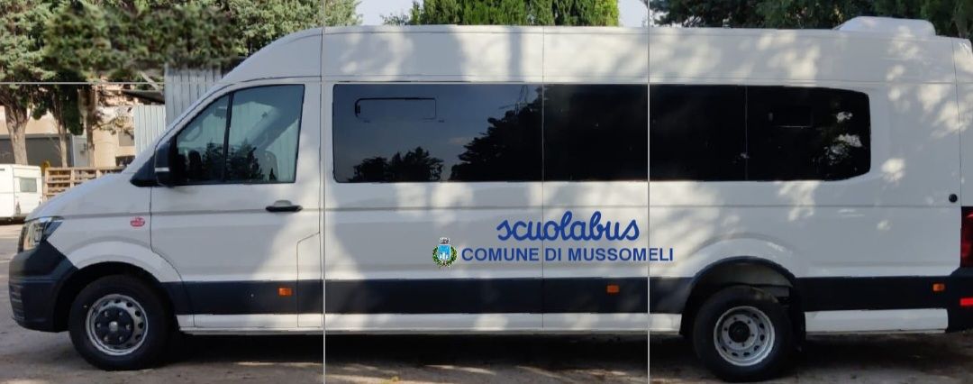 Mussomeli, per l’anno scolastico 2025/2026 in arrivo nuovo scuolabus