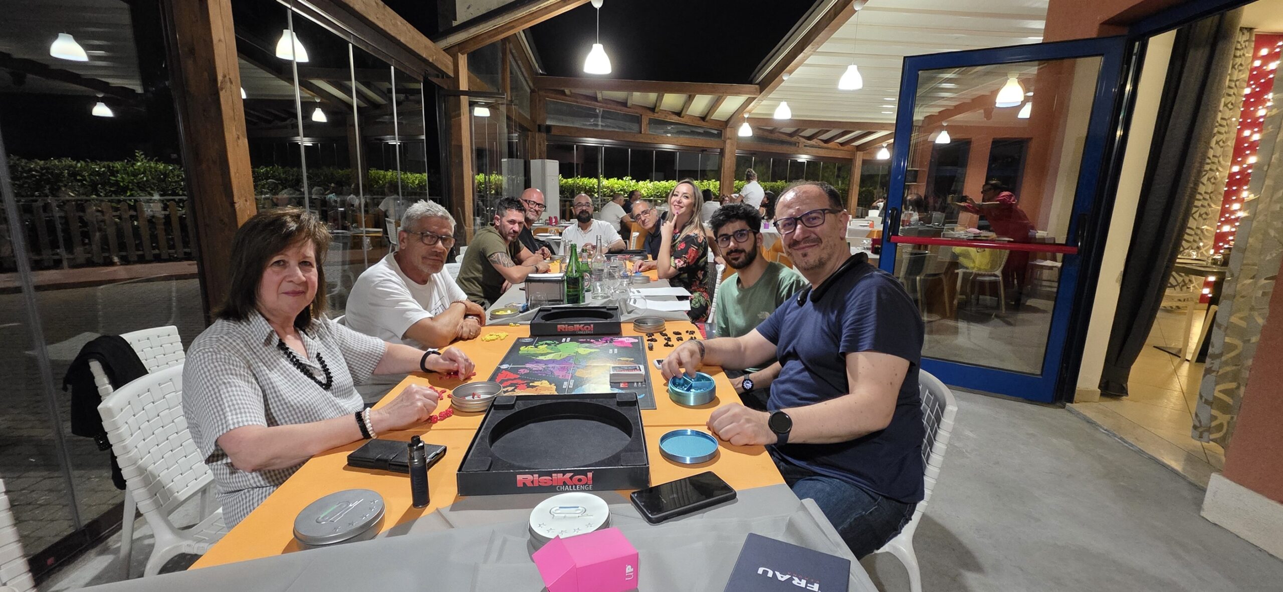 Risiko Club “Il Pifferaio” San Cataldo, tra sorrisi e passione proseguono le serate delle amichevoli estive