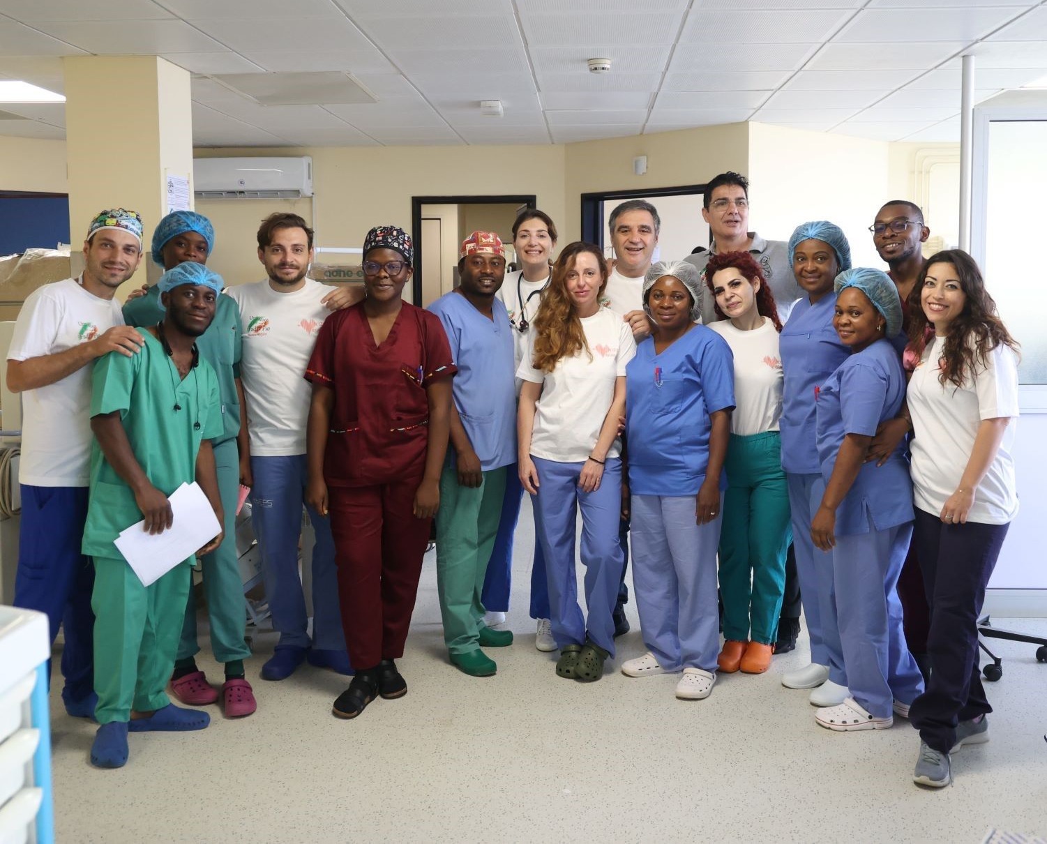 “Cuori ribelli”, il team di Cardiochirurgia Pediatrica dell’ospedale San Vincenzo di Taormina salva 50 bimbi in Africa