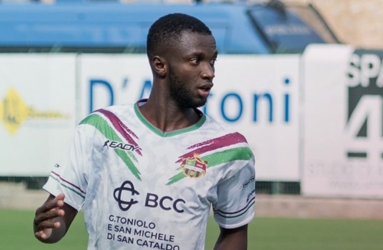 Serie D. La Sancataldese riconferma il centrocampista Aboubakar Sidibe