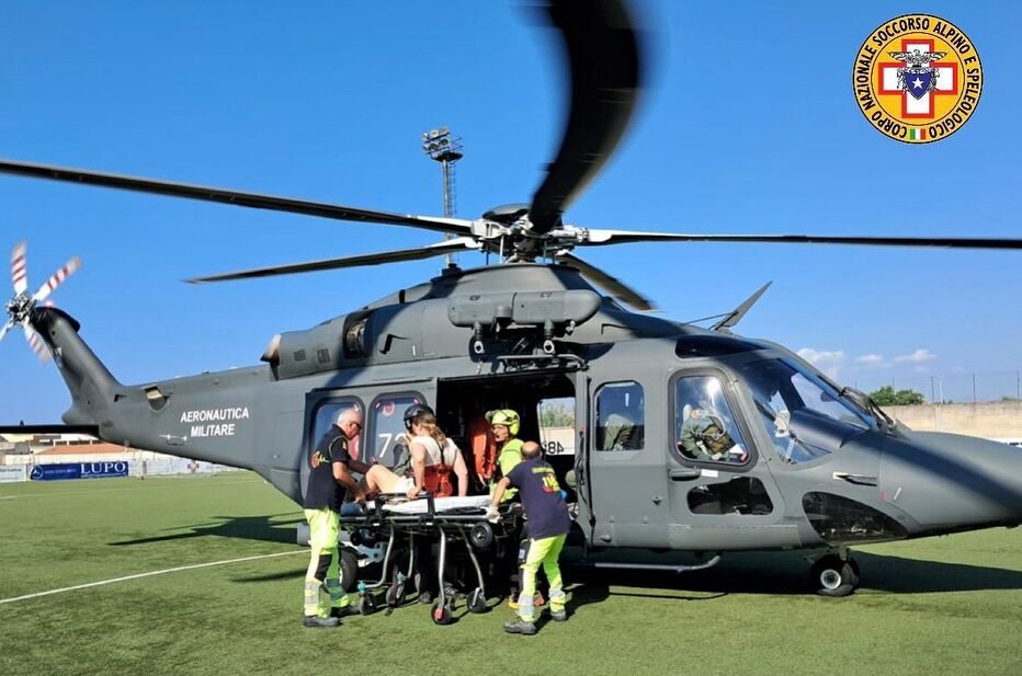Turista ferita nella Riserva dello Zingaro, intervenuto elicottero dell’Aeronautica Militare