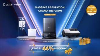Amazon Prime Day 2025: Ecovacs gioca d’anticipo con sconti fino al 44% sui robot per la pulizia domestica