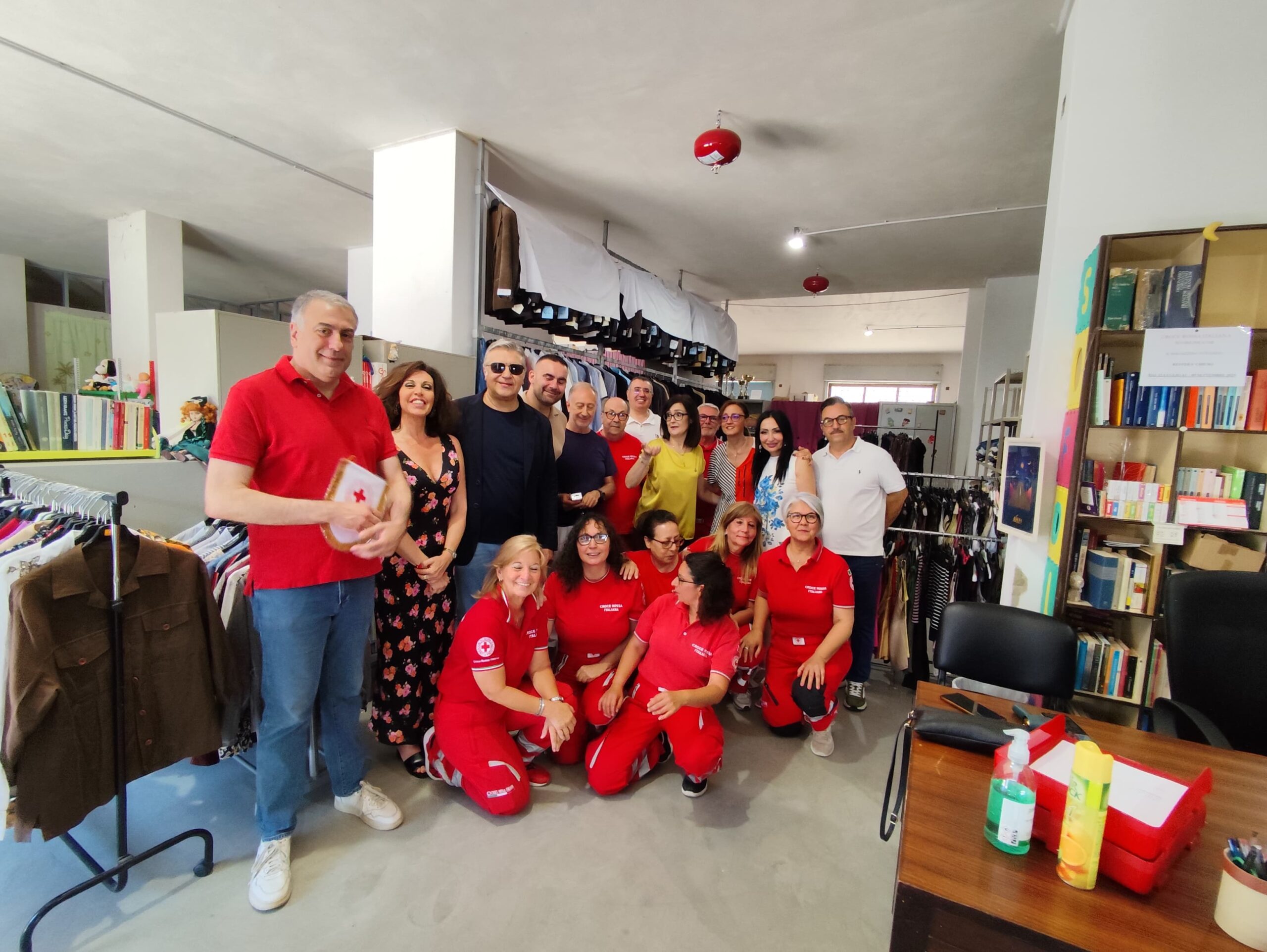 Caltanissetta. La VI Commissione “Sanità” in visita all’Atelier Solidale della Croce Rossa Italiana