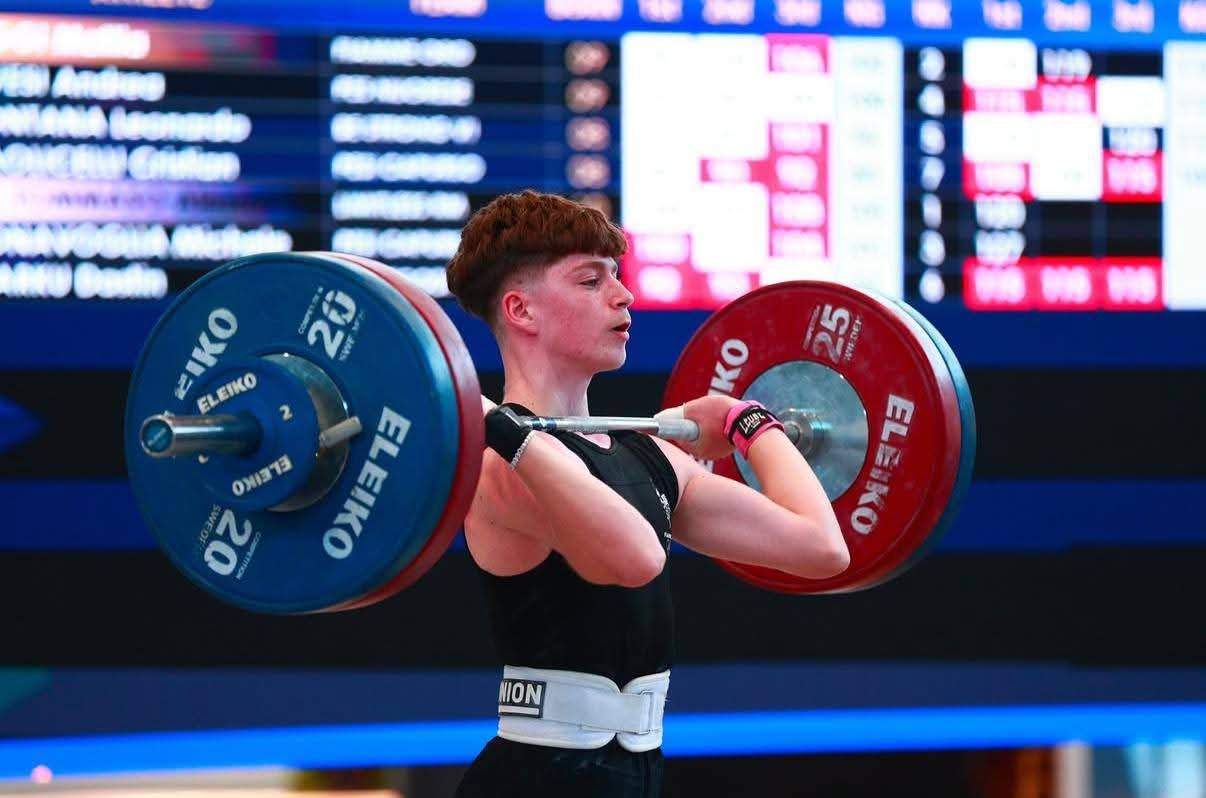 Il nisseno Mattia Riggi è vice campione italiano Under 17 di pesistica: per un solo chilogrammo sfuma il sogno dell’oro