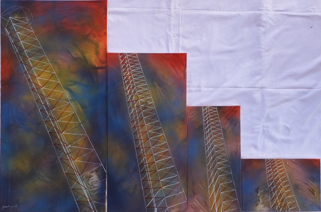 L’artista nisseno Guadagnuolo evoca l’addio alla storica Torre RAI di Caltanissetta con “L’Antenna Spezzata”, requiem in 4 atti