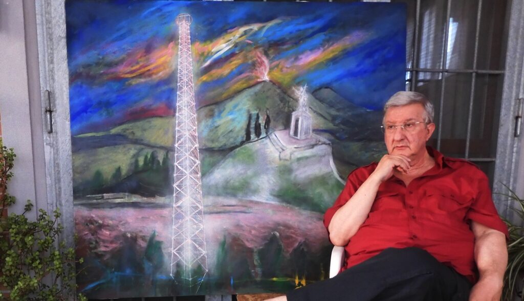 Caltanissetta. La pittura di Francesco Guadagnuolo e quel suo sogno in una notte nissena