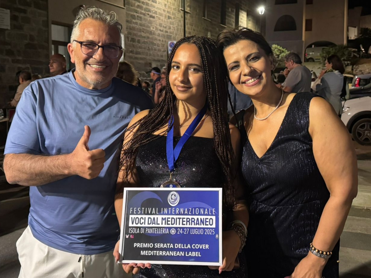 Claudia Di Dio, giovane talento nisseno, trionfa al Festival Internazionale Voci dal Mediterraneo