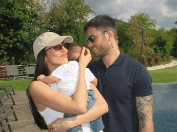 Pierpaolo Pretelli compie 35 anni, la dedica di Giulia Salemi con il figlio Kian