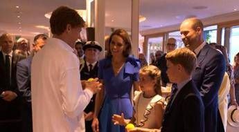Sinner e il trionfo a Wimbledon, l’incontro con i reali: il regalo per Charlotte e George