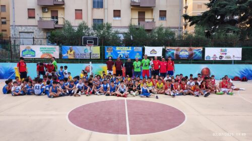 Numerosi mini cestisti all’11° Memorial Michele Talluto organizzato dagli Amici del Campetto