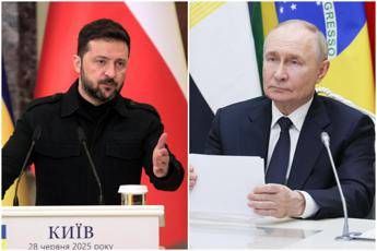 Ucraina-Russia, Zelensky a Putin: “Incontro tra leader per la pace”